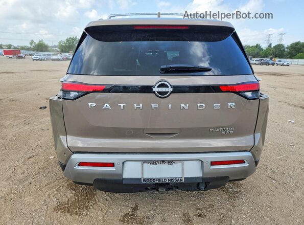 5N1DR3DK4RC267458 2024 NISSAN PATHFINDER Gray უკანა ხედი