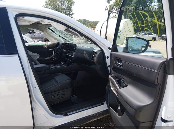 5N1DR3DK4SC260175 2025 NISSAN PATHFINDER White Vista interior delantera