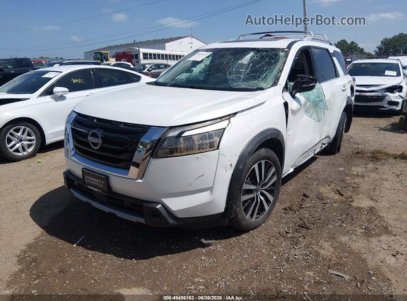 5N1DR3DK4SC260175 2025 NISSAN PATHFINDER White Vista tres cuartos delantera izquierda