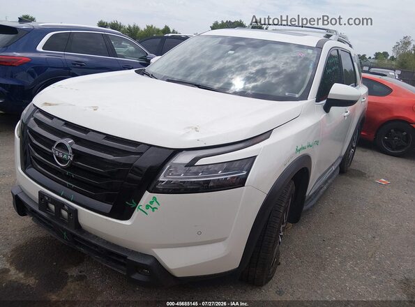 5N1DR3DK5PC267241 2023 NISSAN PATHFINDER Белый Передняя левая четверть