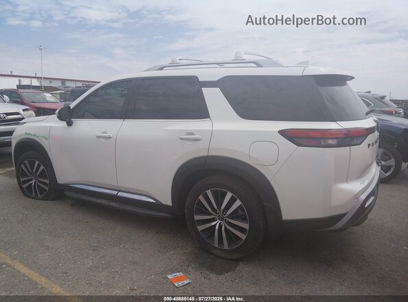 5N1DR3DK5PC267241 2023 NISSAN PATHFINDER Белый Панорамный вид салона 360°