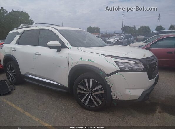 5N1DR3DK5PC267241 2023 NISSAN PATHFINDER Белый Вид задней части салона