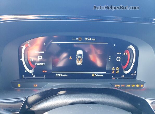 5N1DR3DK5SC316530 2025 NISSAN PATHFINDER Gray ხელსაწყოთა პანელის ხედი