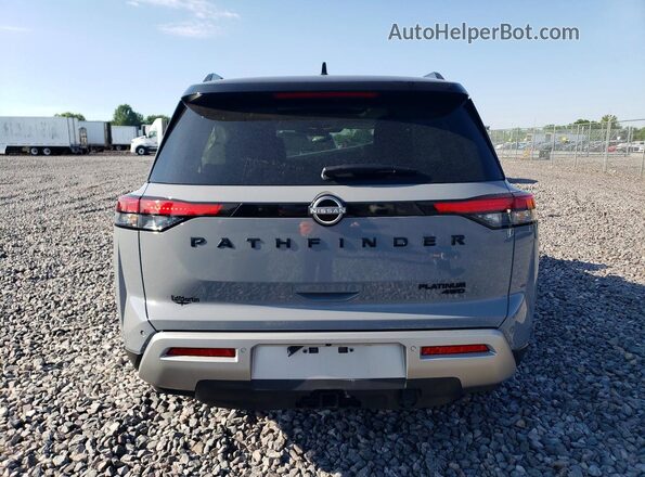 5N1DR3DK5SC316530 2025 NISSAN PATHFINDER Gray უკანა ხედი