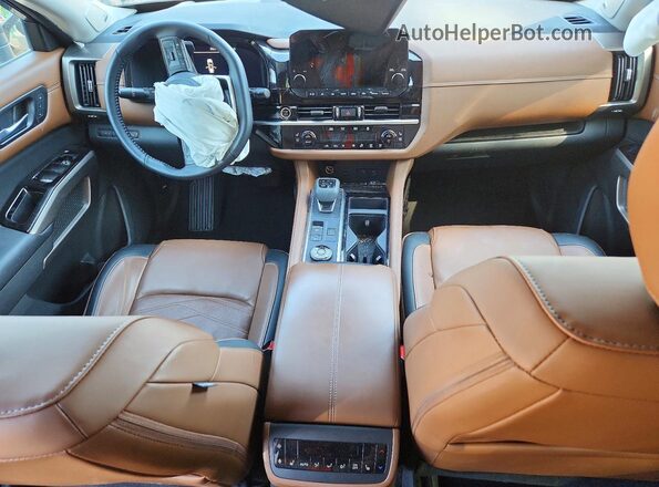 5N1DR3DK6PC241635 2023 NISSAN PATHFINDER Black Dashboard view