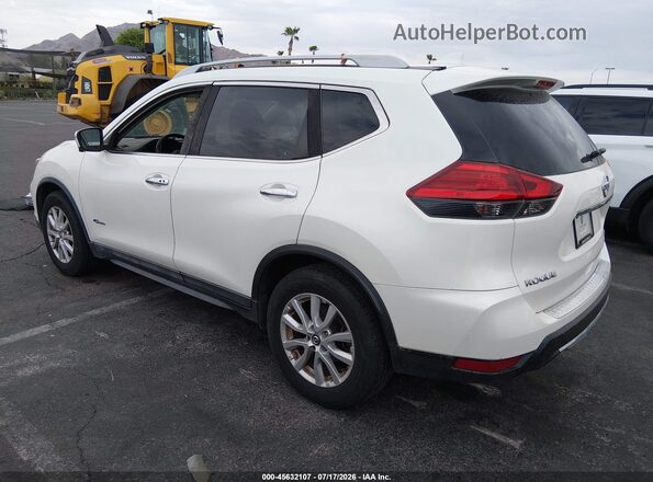 5N1ET2MT5HC830010 2017 NISSAN ROGUE HYBRID White უკანა მარცხენა