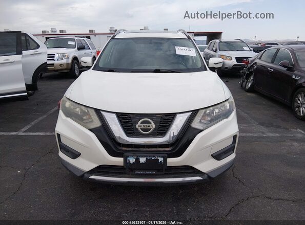 5N1ET2MT5HC830010 2017 NISSAN ROGUE HYBRID White ხელსაწყოთა პანელის ხედი