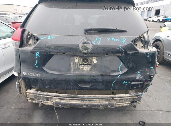 5N1ET2MT9JC796241 2018 NISSAN ROGUE HYBRID Black Widok z przodu