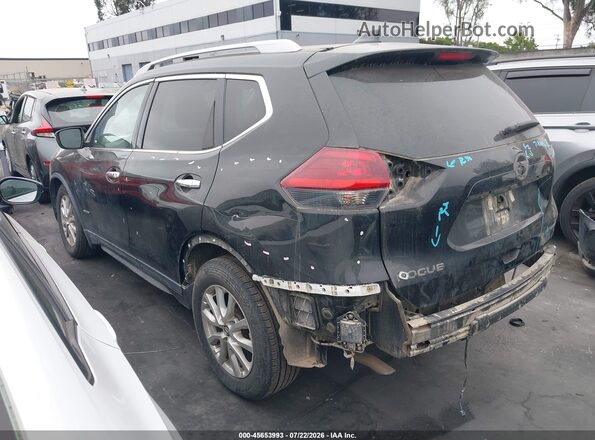 5N1ET2MT9JC796241 2018 NISSAN ROGUE HYBRID Black Tył lewy