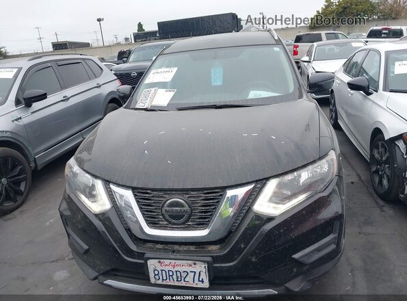 5N1ET2MT9JC796241 2018 NISSAN ROGUE HYBRID Black Widok wnętrza z tyłu
