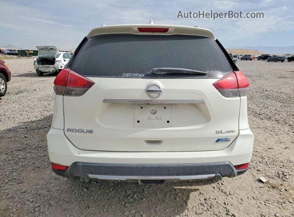 5N1ET2MV2HC786677 2017 NISSAN ROGUE Белый Вид сзади