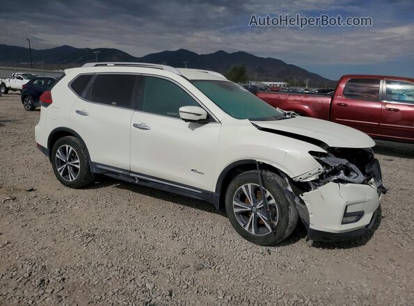 5N1ET2MV2HC786677 2017 NISSAN ROGUE Белый Передняя правая четверть