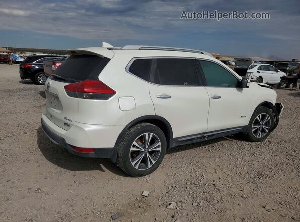 5N1ET2MV2HC786677 2017 NISSAN ROGUE Белый Задняя правая четверть