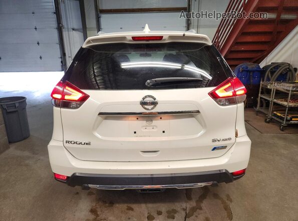 5N1ET2MV3HC803065 2017 NISSAN ROGUE White Rear view