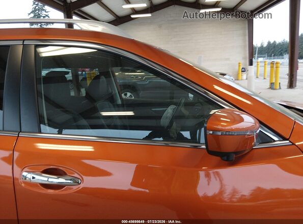 5N1ET2MV4JC842222 2018 NISSAN ROGUE HYBRID Orange Սալոնի 360 աստիճան տեսք