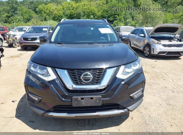5N1ET2MV5JC825154 2018 NISSAN ROGUE HYBRID Black Widok zestawu wskaźników