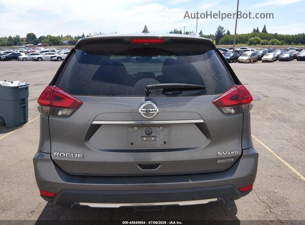 5N1ET2MV7KC719824 2019 NISSAN ROGUE HYBRID Gray 