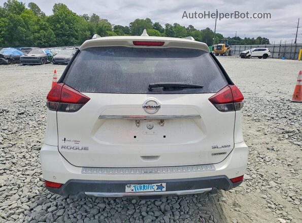 5N1ET2MV8KC736373 2019 NISSAN ROGUE White უკანა ხედი