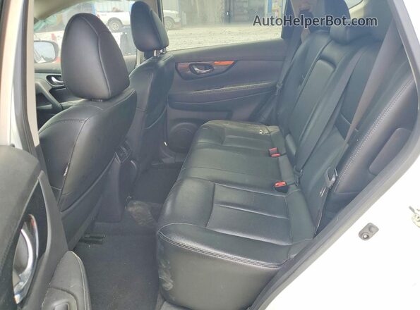 5N1ET2MV8KC736373 2019 NISSAN ROGUE White უკანა სალონის ხედი