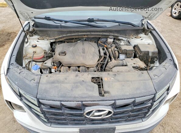 5NMJA3AE1NH003493 2022 HYUNDAI TUCSON White Սալոնի հետևի տեսք
