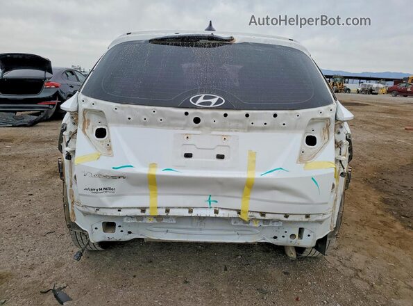5NMJA3AE1NH003493 2022 HYUNDAI TUCSON White Հետևի տեսք