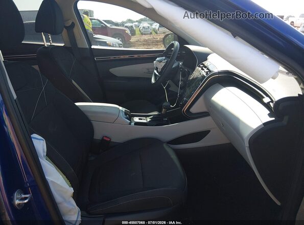 5NMJA3AE4NH096462 2022 HYUNDAI TUCSON Blue წინა სალონის ხედი