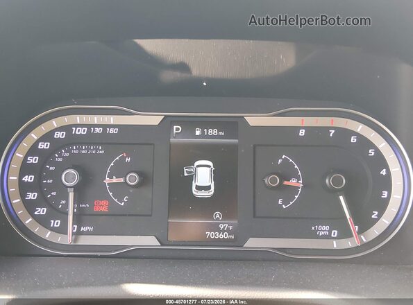 5NMJA3AE7NH010903 2022 HYUNDAI TUCSON White Widok tylnych siedzeń
