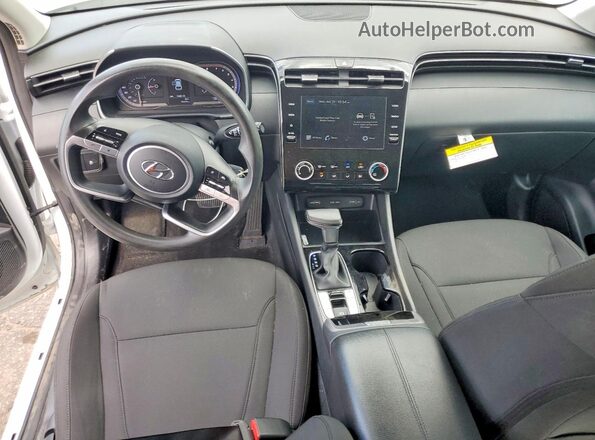5NMJA3AEXNH003590 2022 HYUNDAI TUCSON White Вид панелі приладів