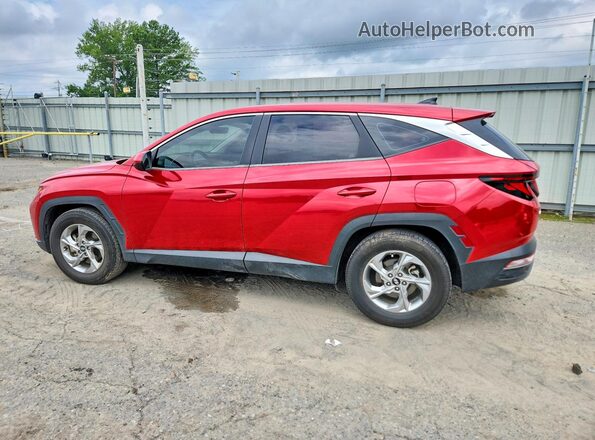 5NMJA3AEXNH005887 2022 HYUNDAI TUCSON Red Trasero izquierdo