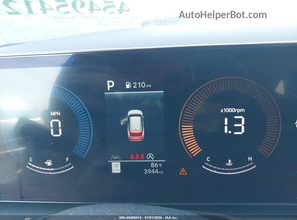 5NMJA3DE2TH654124 2026 HYUNDAI TUCSON Gray Widok tylnych siedzeń