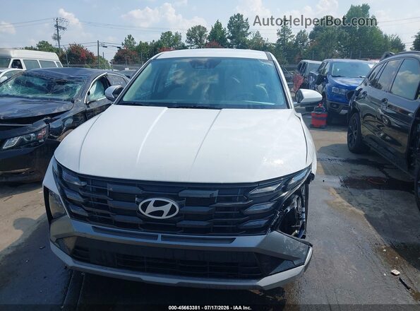 5NMJA3DE6SH480752 2025 HYUNDAI TUCSON White ხელსაწყოთა პანელის ხედი