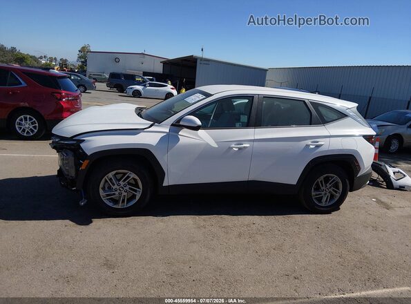 5NMJA3DEXSH493939 2025 HYUNDAI TUCSON White 