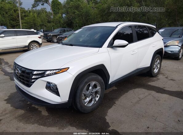 5NMJACAE2NH104896 2022 HYUNDAI TUCSON White Przód lewy
