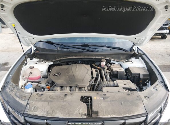 5NMJACAE2NH104896 2022 HYUNDAI TUCSON White Widok z tyłu
