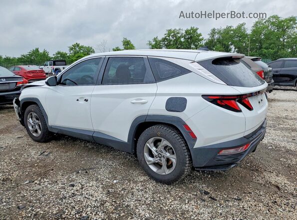 5NMJACAE3NH083346 2022 HYUNDAI TUCSON White Հետևի ձախ