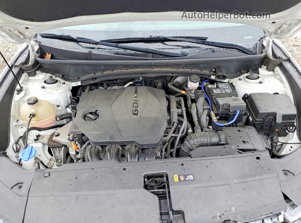 5NMJACAE3NH083346 2022 HYUNDAI TUCSON White Շարժիչի բաժամունքի տեսք
