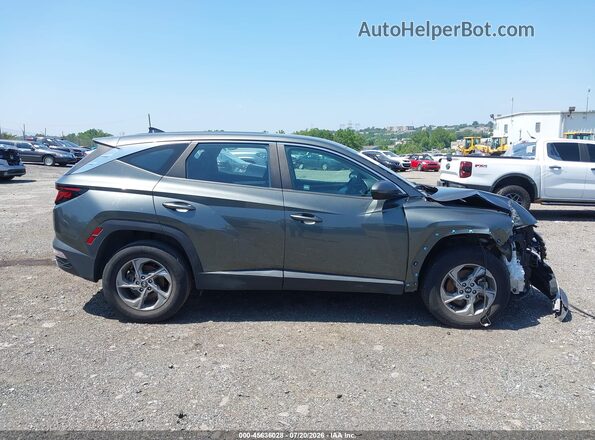 5NMJACAE4NH016416 2022 HYUNDAI TUCSON Gray Vista interior trasera