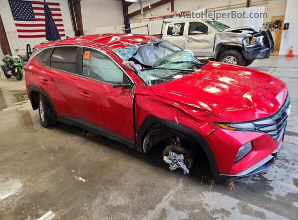 5NMJACAE4NH056916 2022 HYUNDAI TUCSON Red Առջևի աջ
