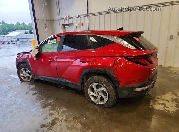 5NMJACAE4NH056916 2022 HYUNDAI TUCSON Red Հետևի ձախ