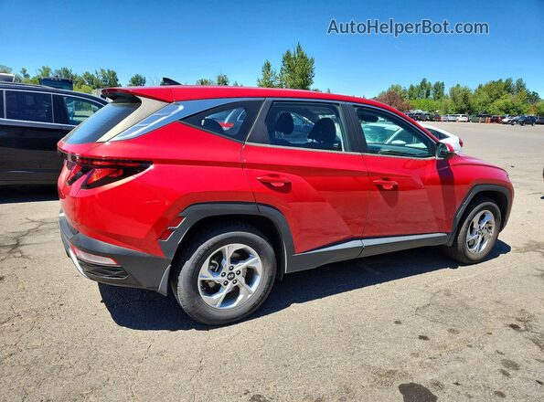 5NMJACAE4NH059444 2022 HYUNDAI TUCSON Red უკანა მარჯვენა
