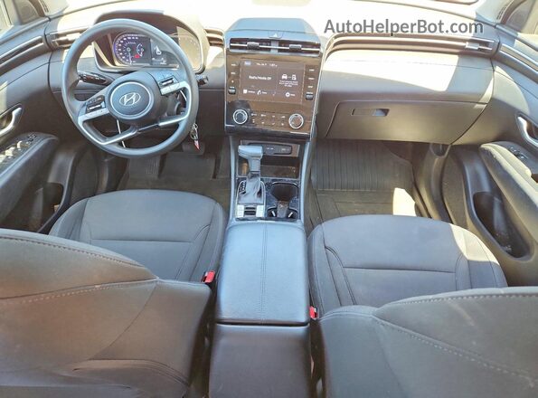 5NMJACAE4NH059444 2022 HYUNDAI TUCSON Red წინა პანელის ხედი