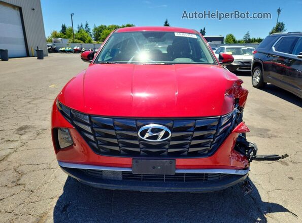 5NMJACAE4NH059444 2022 HYUNDAI TUCSON Red წინა ხედი