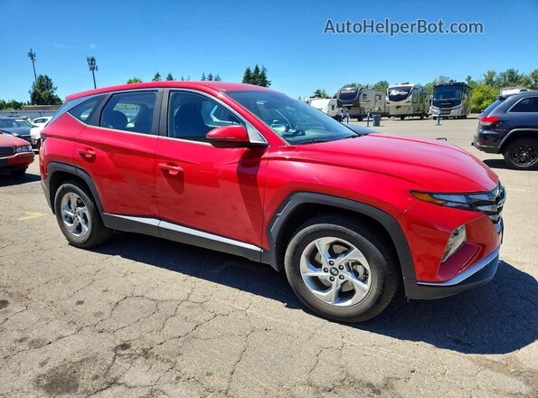 5NMJACAE4NH059444 2022 HYUNDAI TUCSON Red წინა მარჯვენა