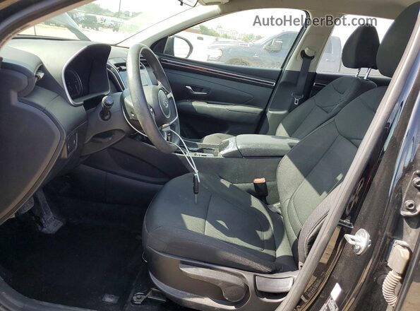 5NMJACAE7NH153995 2022 HYUNDAI TUCSON Black Հետևի տեսք