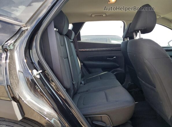 5NMJACAE7NH153995 2022 HYUNDAI TUCSON Black Հետևի նստատեղերի տեսք