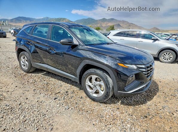 5NMJACAE8NH058331 2022 HYUNDAI TUCSON Черный Передняя правая четверть