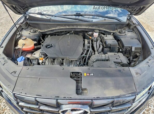 5NMJACAE8NH058331 2022 HYUNDAI TUCSON Черный Вид подкапотного пространства
