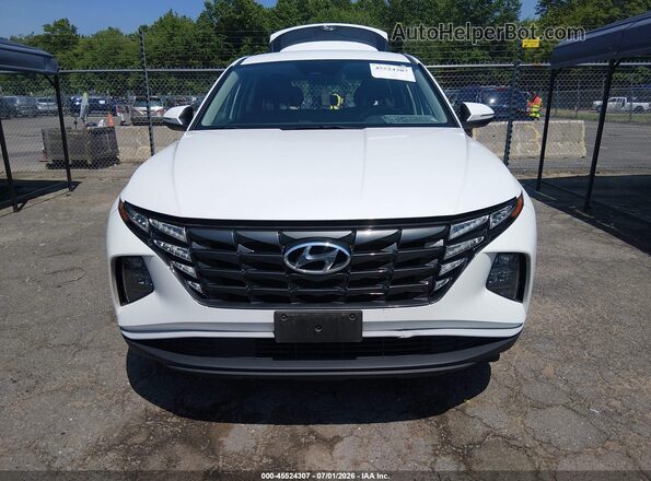 5NMJACAE9NH052523 2022 HYUNDAI TUCSON White Instrument cluster view