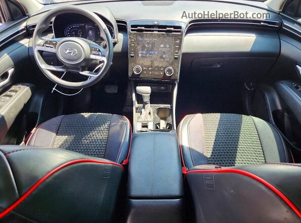 5NMJACAE9PH193661 2023 HYUNDAI TUCSON Black Vista del salpicadero