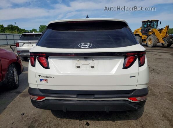 5NMJACAEXNH047508 2022 HYUNDAI TUCSON White Widok z tyłu